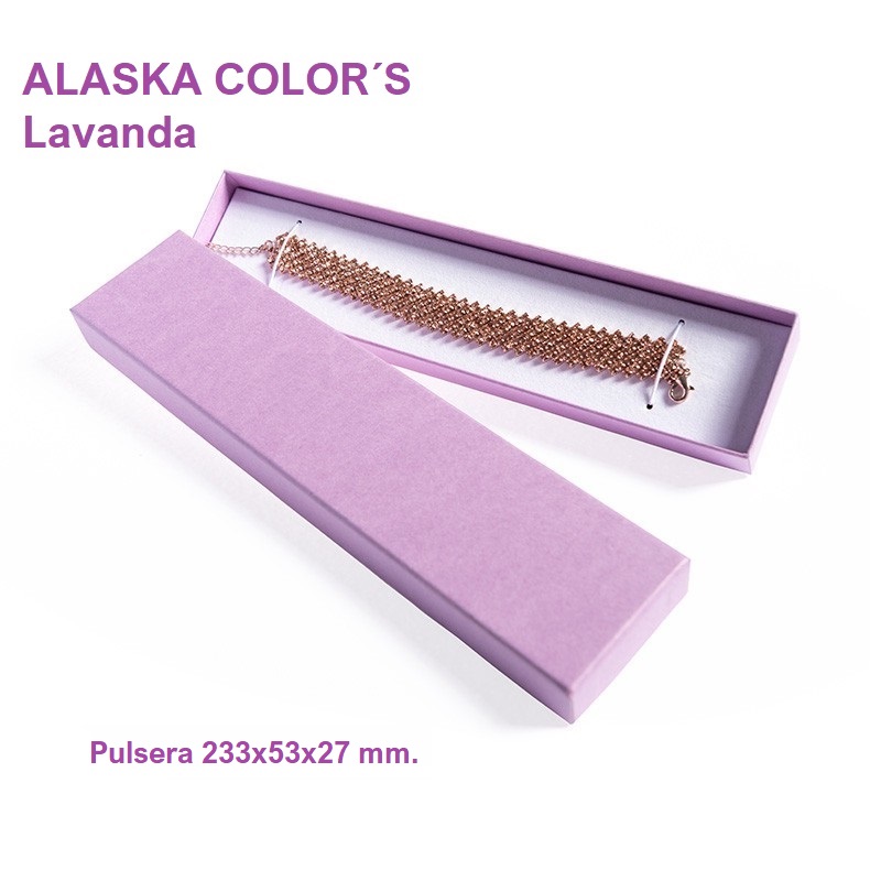 Alaska Color´s LAVANDA pulsera 233x53x27 mm.
